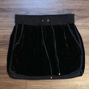 Juicy Couture Crushed Velvet Mini Skirt